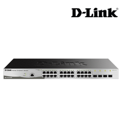 D-Link DGS-1210-28/ME Gigabit Switch (24-Port, 56 Gbps)