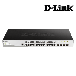 D-Link DGS-1210-28P /ME Gigabit Switch (24-Port, 56 Gbps)