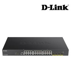 D-Link DGS-1250-28XMP Switch (24 Port, 128 Gbps)