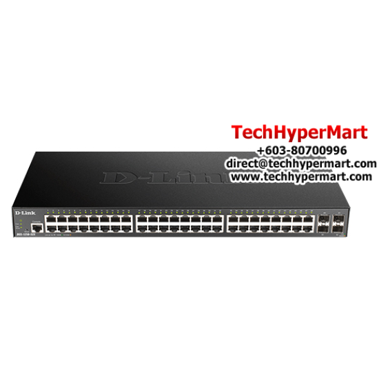 D-Link DGS-1250-52X Switch (48 Port, 176 Gbps)