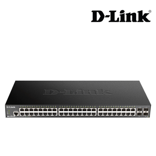 D-Link DGS-1250-52X Switch (48 Port, 176 Gbps)