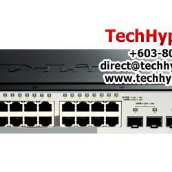 D-Link DGS-1510-20 Managed Switches (16 Port, Flexibility and Scalability, Two 10G SFP+ Stacking/Uplink)