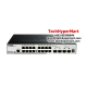 D-Link DGS-1510-20 Managed Switches (16 Port, Flexibility and Scalability, Two 10G SFP+ Stacking/Uplink)