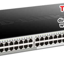 D-Link DGS-1510-52XMP Managed Switches (48 Port, 10G SFP+ Stacking/Uplink Ports)