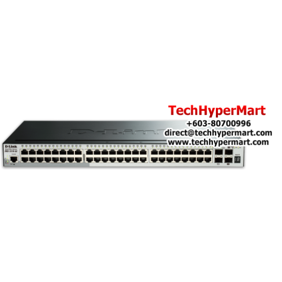 D-Link DGS-1510-52X Managed Switches (48 Port, Green Technology, Advanced Features)
