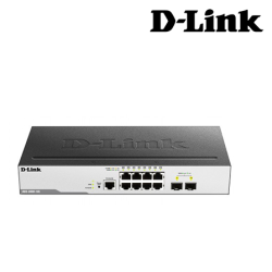 D-Link DGS-3000-10L Managed Switches (8 Port, Multi-Gigabit Performance)