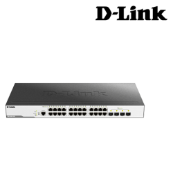D-Link DGS-3000-28X Managed Switches (24 Port, Multi-Gigabit Performance, Efficient and Resilient Networking)