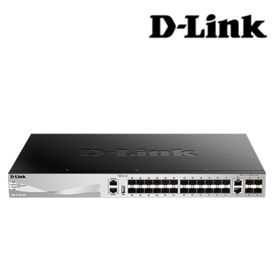 D-Link DGS-3130-30S Switch (24-Port, 168 Gbps)