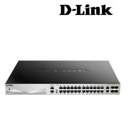 D-Link DGS-3130-30TS managed Switch (24-Port, 168 Gbps)