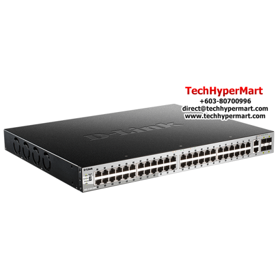 D-Link DGS-3130-54PS managed Switch (48-Port, 216Gbps)