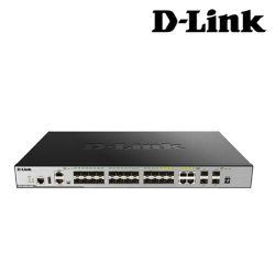 D-Link DGS-3630-28SC Managed Switches (20 Port, High Availability and Flexibility, D-Link Green Technology)
