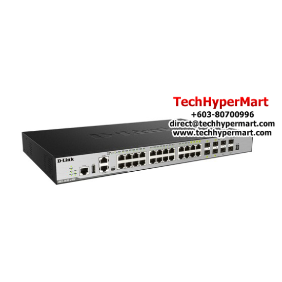 D-Link DGS-3630-28TC Managed Switches (20 Port, High Availability and Flexibility, D-Link Green Technology)