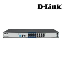 D-Link DGS-F1210-18PS-E Managed Switch (16-Port, 36 Gbps)