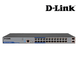 D-Link DGS-F1210-26PS-E Unmanaged Switch (24-Port, 52Gbps)