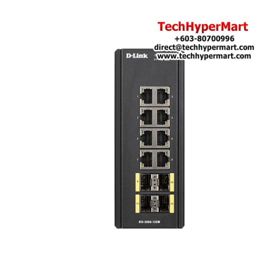 D-Link DIS-300G-12SW Switch (8-Port, 24Gbps)