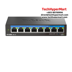 D-Link DMS-108 Managed Switch (8-Port, 8 x 10/100Mbps)