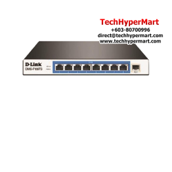 D-Link DMS-F109TS Unmanaged Switch (8-Port, 44.6Mpps)