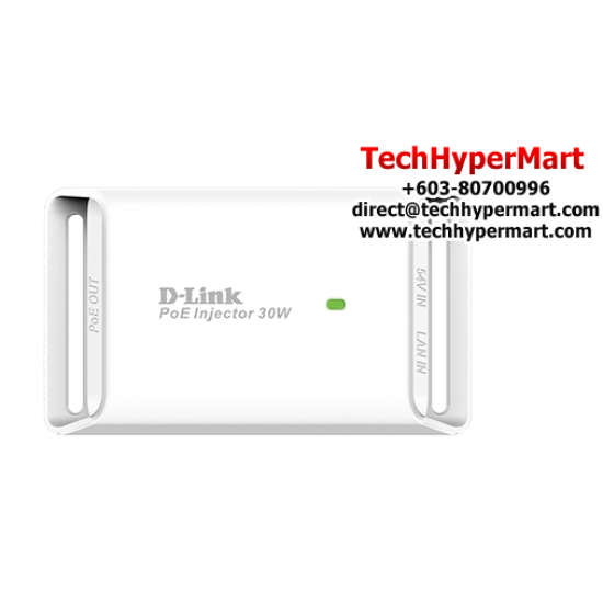 D-Link DPE-301GI POE Adapter (Plug-and-Play, Easy installation of PoE devices)