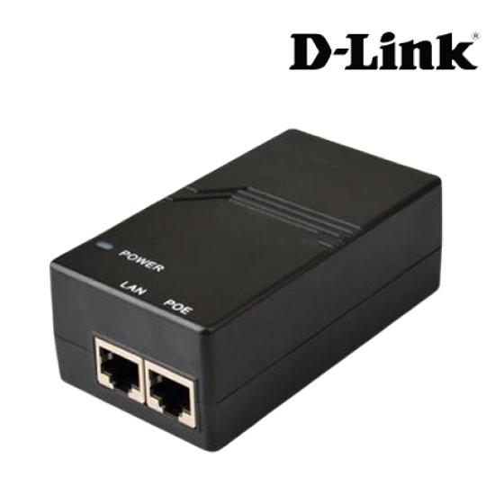 D-Link DPE-F311GI POE Adapter (Plug-and-Play, Easy installation of PoE devices)