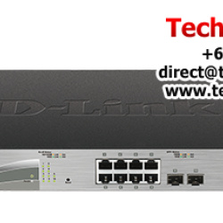D-Link DXS-1100-10TS EasySmart Switches (10 Port, Improved Power Efficiency, Easy to Deploy)
