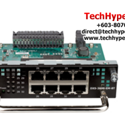 D-Link DXS-3600-EM-8T  Managed Switches (8 Port, 10/100/1000Mbps, Gigabit Managed)