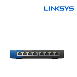 Linksys LGS108 Unmanaged Switch (8-Port, 10/100/1000mbps, 16Gbps)