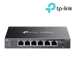 TP-Link ES206GP Managed Switch (6-Port, 6× 10/100/1000 Mbps RJ45 Ports)