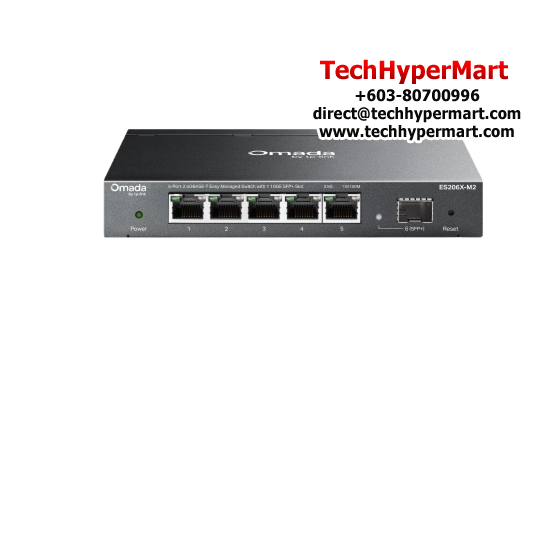 TP-Link ES206X-M2 Managed Switch (5-Port, 5× 2.5 Gbps RJ45 Ports)