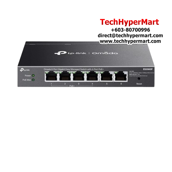 TP-Link ES208G Managed Switch (8-Port, 8× 10/100/1000 Mbps RJ45 Ports) TP-Link ES208G Managed Switch (8-Port, 8× 10/100/1000 Mbps RJ45 Ports)