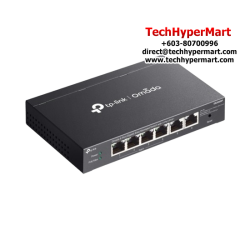 TP-Link ES208G Managed Switch (8-Port, 8× 10/100/1000 Mbps RJ45 Ports)