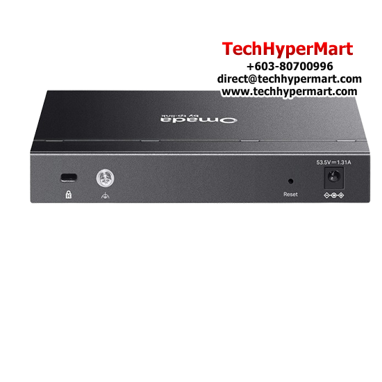TP-Link ES208GP Managed Switch (8-Port, 8× 10/100/1000 Mbps PoE+ RJ45 Ports)