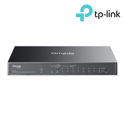 TP-Link ES210GP Managed Switch (10-Port, 8× 10/100/1000 Mbps PoE+ RJ45 Ports)