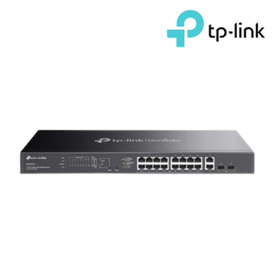 TP-Link ES220GMP Managed Switch (20-Port, 16× 10/100/1000 Mbps PoE+ RJ45 Ports) TP-Link ES220GMP Managed Switch (20-Port, 16× 10/100/1000 Mbps PoE+ RJ45 Ports)