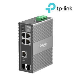 TP-Link IES206G Managed Switch (6-Port, 4× 10/100/1000 Mbps RJ45 Ports)