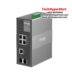 TP-Link IES206GPP Managed Switch (6-Port, 1× 10/100/1000 Mbps PoE++ RJ45 Ports)