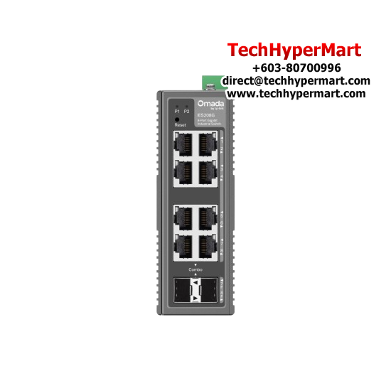 TP-Link IES208G Managed Switch (6-Port, 6× 10/100/1000 Mbps)