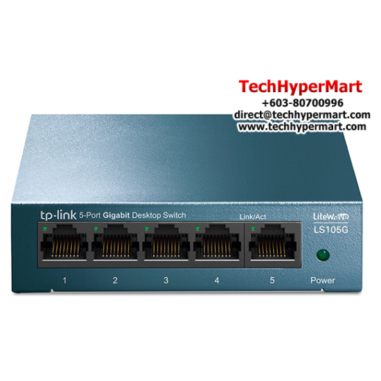 TP-Link LS105G Unmanaged Gigabyte Switch (5-Port, 5 10/100/1000Mbps)