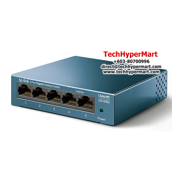 TP-Link LS105G Unmanaged Gigabyte Switch (5-Port, 5 10/100/1000Mbps) TP-Link LS105G Unmanaged Gigabyte Switch (5-Port, 5 10/100/1000Mbps)