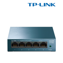 TP-Link LS105G Unmanaged Gigabyte Switch (5-Port, 5 10/100/1000Mbps)