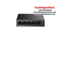 TP-Link LS105LP Unmanaged Switch (5-Port, 5× 10/100 Mbps RJ45 Ports)