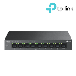 TP-Link LS109P Switch (9-Port, 1.8 Gbps, 9× 10/100 Mbps, 1.3392 Mpps)