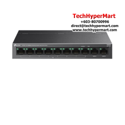 TP-Link LS110P Unmanaged Switch (10-Port, 10/100 Mbps RJ45 Ports)