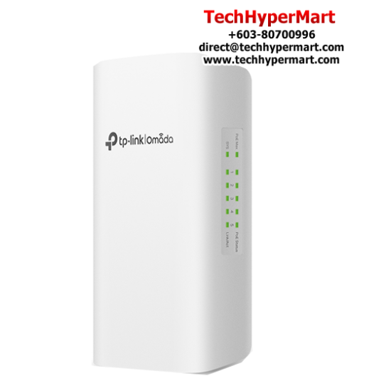 TP-Link SG2005P-PD Switch (5-Port, 10 Gbps, 1× 10/100/1000 Mbps, 4× 10/100/1000 Mbps)