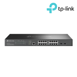 TP-Link SG3218XP-M2 L2+ Managed Switch (8-Port 2.5G PoE+, 8-Port 2.5G, 2-Port 10G SFP+)