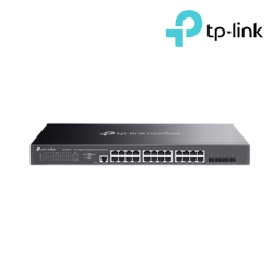 TP-Link SG3428X-M2 Managed Switch (24-Port, 24× 10/100/1000Mbps/2.5Gbps RJ45 Ports)