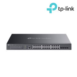 TP-Link SG3428XMPP Managed Switch (24-Port, 24× 10/100/1000 Mbps RJ45 Ports)