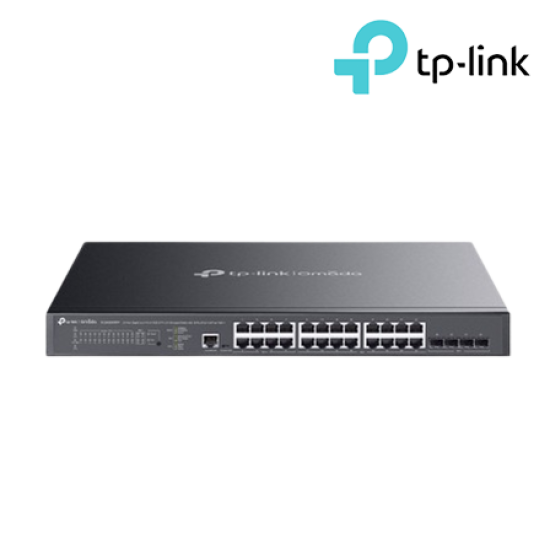 TP-Link SG3428XMPP Managed Switch (24-Port, 24× 10/100/1000 Mbps RJ45 Ports) TP-Link SG3428XMPP Managed Switch (24-Port, 24× 10/100/1000 Mbps RJ45 Ports)