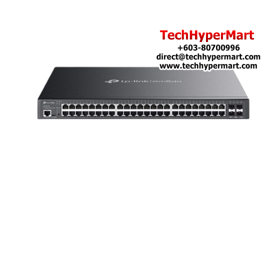 TP-Link SG3452XMPP Managed Switch (48-Port, 48× 10/100/1000 Mbps RJ45 Ports) TP-Link SG3452XMPP Managed Switch (48-Port, 48× 10/100/1000 Mbps RJ45 Ports)