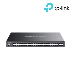 TP-Link SG3452XMPP Managed Switch (48-Port, 48× 10/100/1000 Mbps RJ45 Ports)