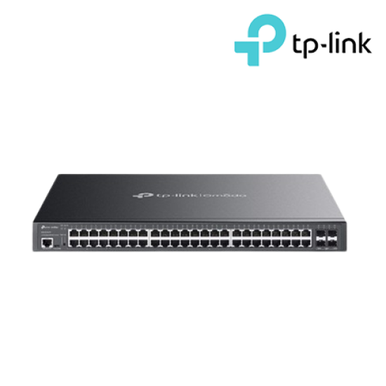 TP-Link SG3452XMPP Managed Switch (48-Port, 48× 10/100/1000 Mbps RJ45 Ports) TP-Link SG3452XMPP Managed Switch (48-Port, 48× 10/100/1000 Mbps RJ45 Ports)